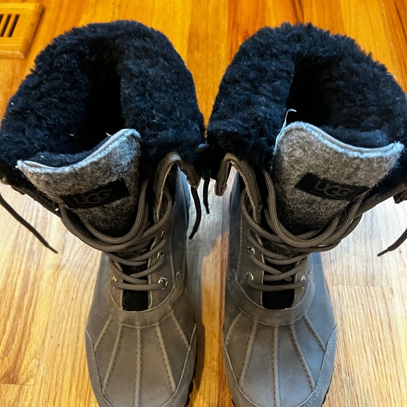 UGG Womens Adirondack II Waterproof Grey Size 8 - Picture 4 of 11